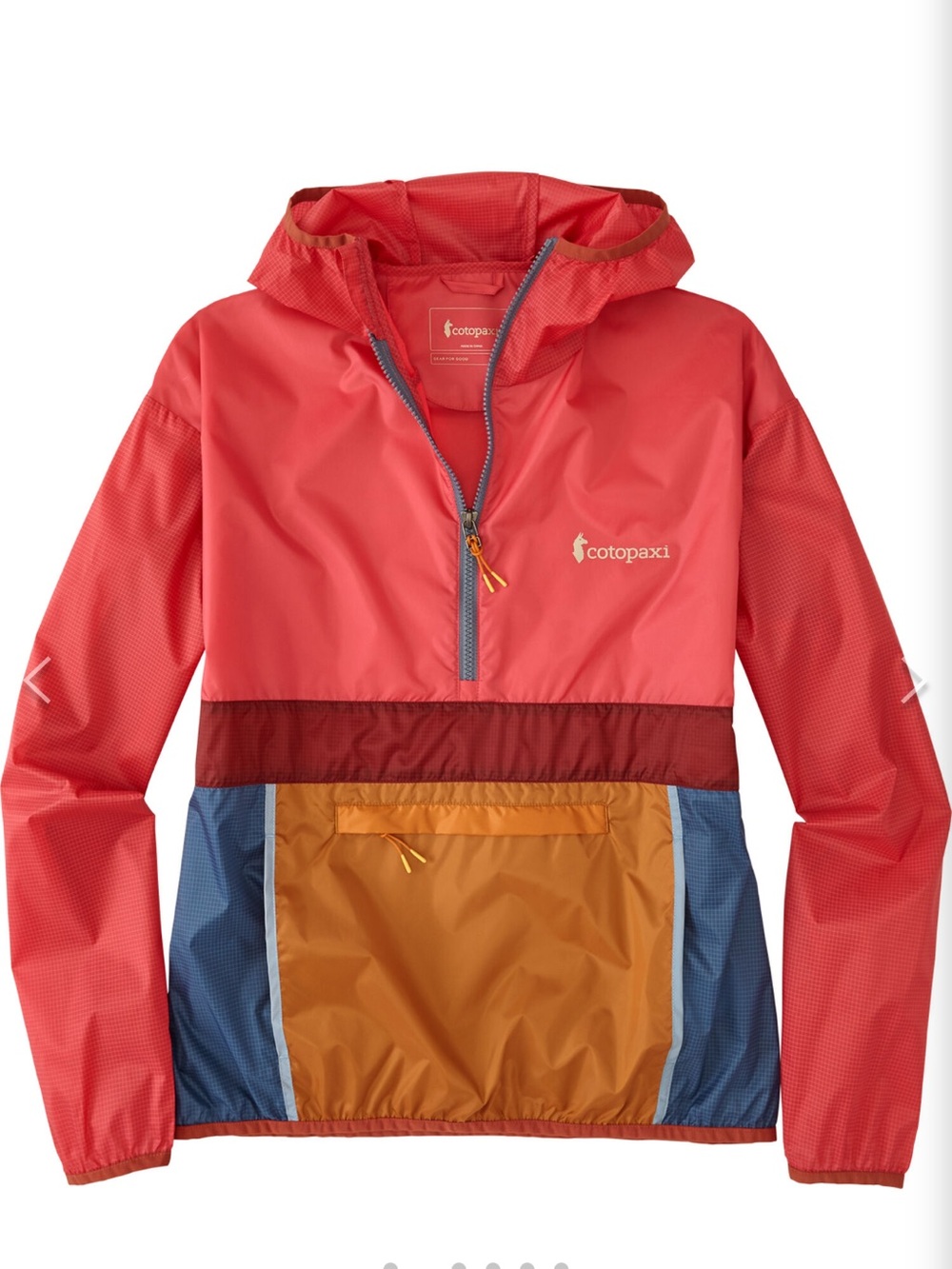 Cotopaxi La Exploradora Half-zip windbreaker